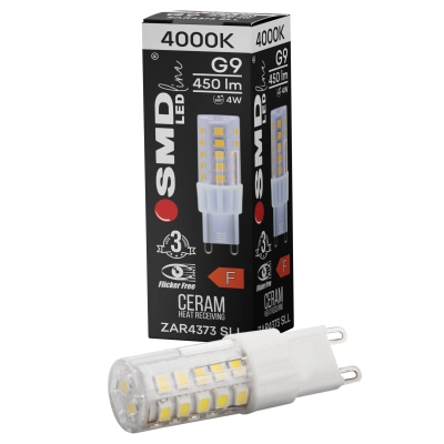 $ ŻARÓWKA G9 LED SMD NW 4W 450lm 3Y 4373 FF